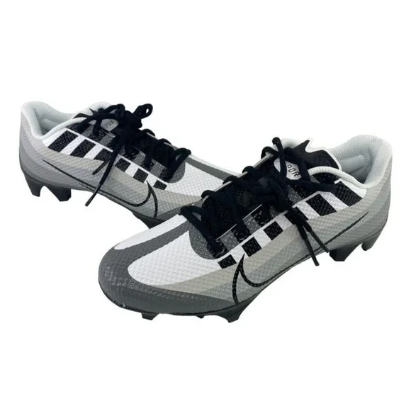 Nike Vapor Edge Speed 360 Football Cleats Black Grey DQ5110-100 Men\'s 11.5 new Nike Vapor Edge Speed 360 Football Cleats Black GREY WHITE  main image 2